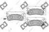 DJ PARTS BP1262 Brake Pad Set, disc brake